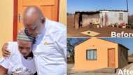 Collen Mashawane Foundation shares before and after pics of gogo's new home, Mzansi touched