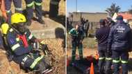 Company offers Joburg EMS robots to assist in the search of a 6 year old boy who fell down a manhole in Soweto