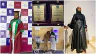 Lady Snags 2 Awards, Bags First-Class, Snaps of Her Graduation Impress
