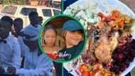 TikTok video of 2 sisters crashing party and eating at random house has SA laughing: "My mom would beat me"