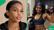 Tebogo Thobejane shows off weight loss progress after seven weeks of clean eating and gym