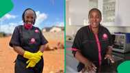 "It's the wink at the end for me": Mbali Nhlapho dishes belly fat reduction tips, SA's wowed