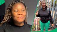 “It takes 8 minutes”: Blind student shows how she navigates campus alone to reach her lecture hall