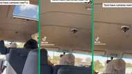 Video of taxi with CCTV camera inside sparks talk among Mzansi TikTok users