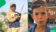 "Haibo, Trump can't handle these ones": Young boy's Zulu response takes social media by surprise