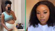 Pregnant TikTokker shows off the woman she gave her man vs the woman he turned her into