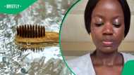 African TikToker shows how to make a toothbrush with natural materials