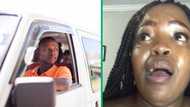 Woman cries in TikTok video after taxi drivers mistook father for Uber driver, SA touched