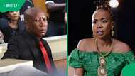 EFF leader Julius Malema trolls Ntsiki Mazwai at EFF presser