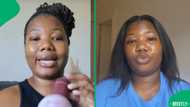 A South African nurse shared a tour of her R26,000 per month three-bedroom apartment in the US on TikTok