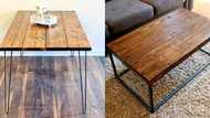 Lady shows off furniture she makes, Saffas think it's a scam: "But baby, this is all Pinterest"