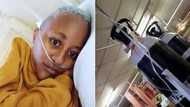 Lung transplant patient Nompilo Dlamini gives followers worrisome health update