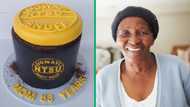 Talented baker creates realistic Ntsu cake for 83-year-old gogo, Mzansi ready to place orders