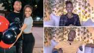 "Love lives here": Thato & Gash1 share snap of romantic getaway, SA here for it