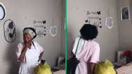 Woman renovates gogo's room in TikTok video, Mzansi touched by grateful grandmother