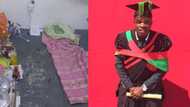 Man inspires SA, shares snap of floor he slept on before graduating