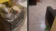 TikTok video shows University student dealing with party clean up after roomie took off to boyfriend's