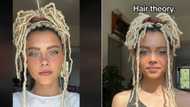 Woman with stunning eyes and faux dread locs goes viral, TikTok video gets 3.8M views as she models pretty features