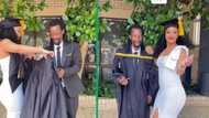 TikTok video melts hearts as daughter honours dad on graduation day