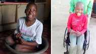 Disabled teen, 13, whose mom carried her around finally gets a wheelchair