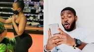 Brave men send photo of curvy stunner to their girlfriends, gents share the responses: "Called me and shouted"