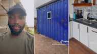 Man converts shipping container to home, furnishes interior to look like a palace: "This is fantastic"