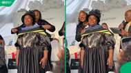 "I cried with uGogo": SA granny brought to tears as family drapes graduation hoods on her