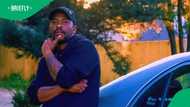 Artist visits graveyard to show celebrity tombstones he designed, including Akhumzi Jezile’s and Vuyo Mbuli
