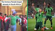 SA pupils show love to Nigerian teacher after AFCON win, video goes viral