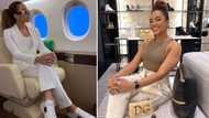 Amanda du Pont arrives home after breast augmentation in Turkey, 9 pics from her trip