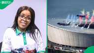 Jacinta Ngobese-Zuma Celebrates Being South African after Airlink flyover during Springboks game
