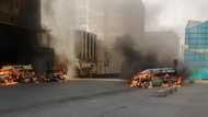 Taxi torched at Wanderers Taxi Rank in Joburg, SA unsettled: 'Govt must take over'