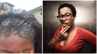 "Which kind hair is this?": Hilarious reactions trail video of lady's interesting hairstyle