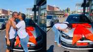 "Gift olympics": Mzansi man buys bae a new whip for Valentine's Day