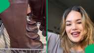 “Run”: Woman shows Cape Town store worthmore selling R50 leather boots