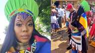 Stunning traditional Ndebele outfits have Mzansi obsessed with local couple: "I legit love this attire"