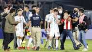 Paraguayan fans storm the pitch, demand 1 stunning thing from Messi as police rush in