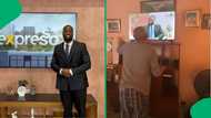 "Mkhulu wants to hug the TV": Grandfather's touching reaction to seeing grandson on TV moves SA