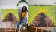 Woman's First Painting Gets a Lot of Love People Had Lots of Questions