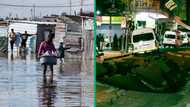 Johannesburg CBD floods cause accidents in Alexandra Township, EMS prepared as videos show heavy rain effects