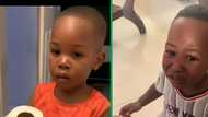 South African toddler's heartfelt reaction to mom leaving for res in a TikTok video