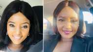 Grateful lady posts cute pic after receiving job promotion, gets love from SA