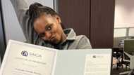 High-achieving beauty celebrates SAICA certification, Mzansi's hearts captured by newly qualified CA