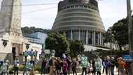 New Zealand farmers protest livestock 'burp and fart' tax