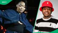 Babalwa M teases fans in video as she dances to Kelvin Momo's music