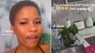 Polokwane woman shows off RDP with Smeg appliances in viral, Mzansi stans the stylish and cosy interior