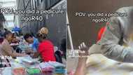 TikTok video of woman getting R40 pedicure in alleyway has Mzansi shook by nail salon location: "Darling, is it safe?"