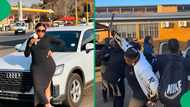 "Healthy work environment": Teacher showered with love as students & colleagues celebrate new car