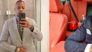 Haibo: Mzansi reacts as Mr Smeg takes his pricey kettle for a drive