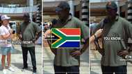 Mzansi man living in the US says he doesn't like the taste of American food in funny video: "A proper SA dad"